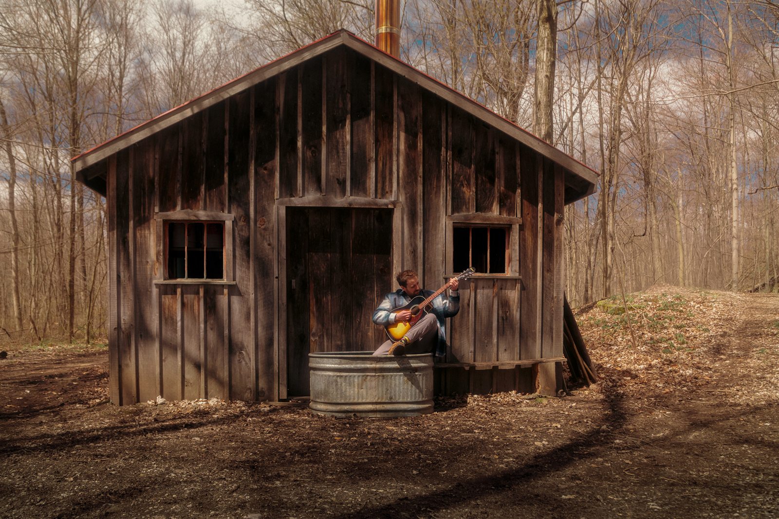 Uncle G (Graeme Shaw) music promo portrait by Mike Mala