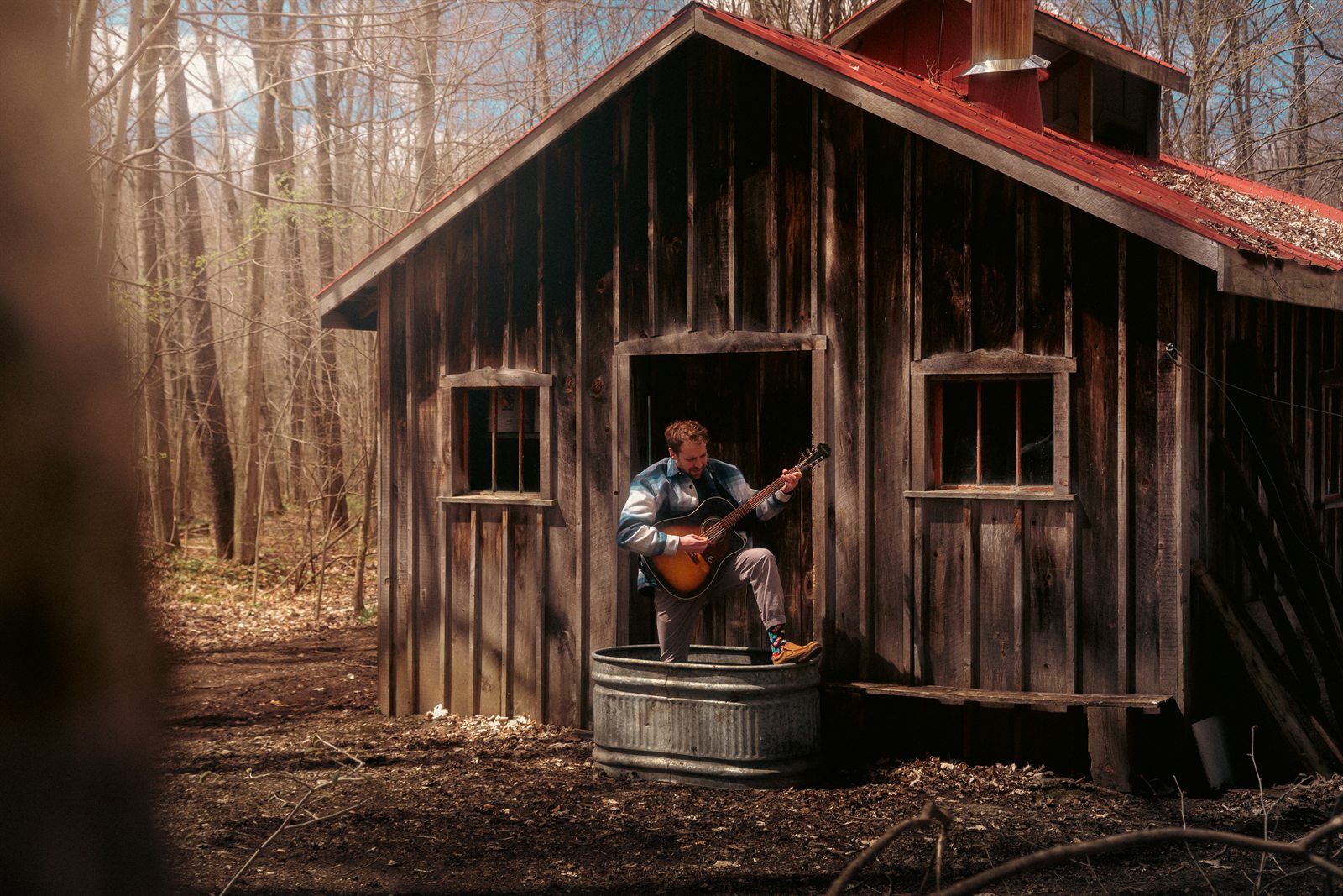 Uncle G (Graeme Shaw) music promo portrait by Mike Mala
